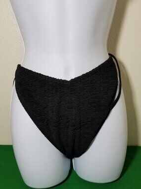 Ivory Rose Black Bikini Bottom Swimwear Size 20 Cheeky Curvy Beach Sexy Pool NWT